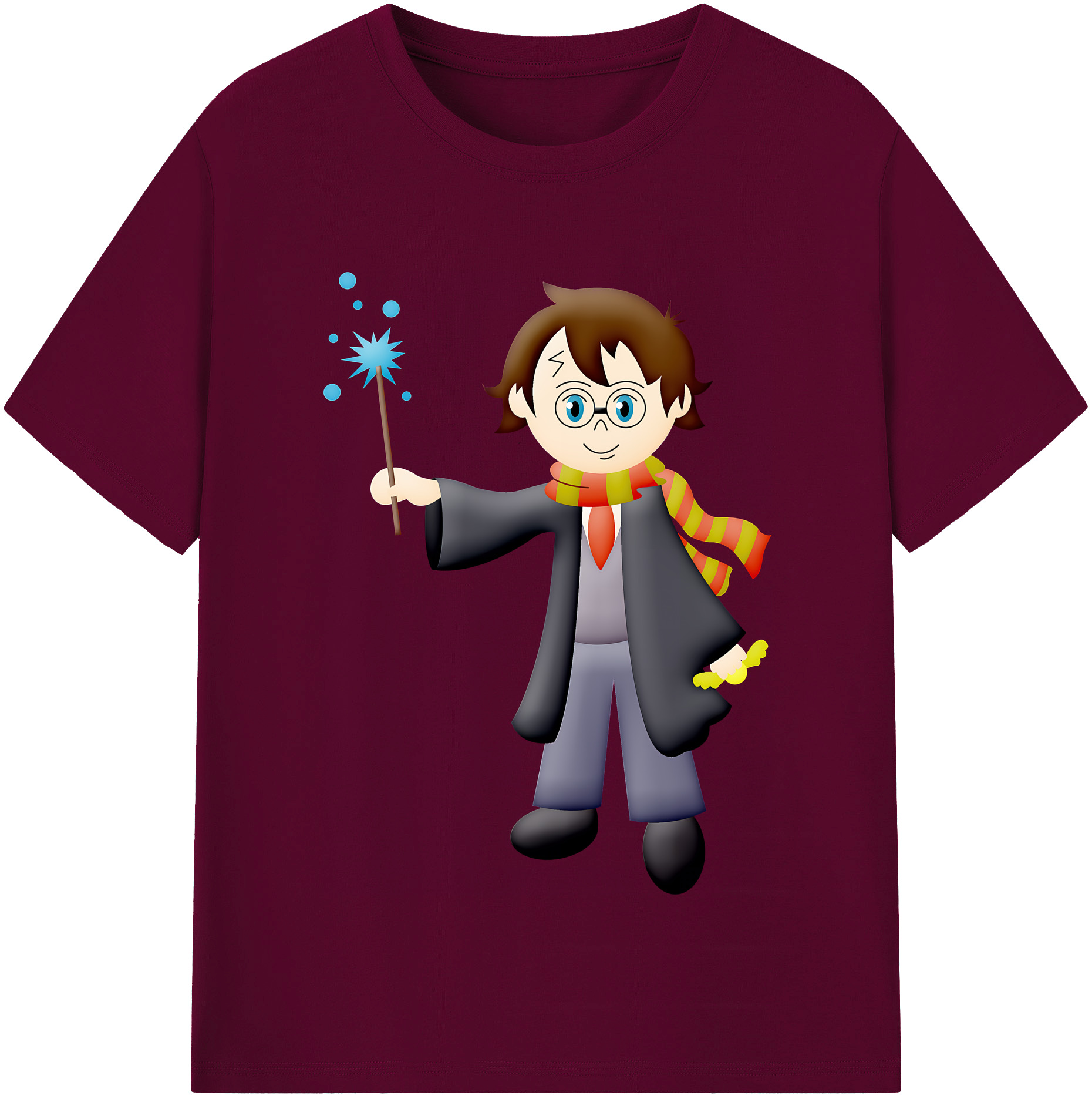 （画像用） Harry Potter ハリー・ポッターシリーズ レディースカジュアルプリントTシャツ（綿100％）